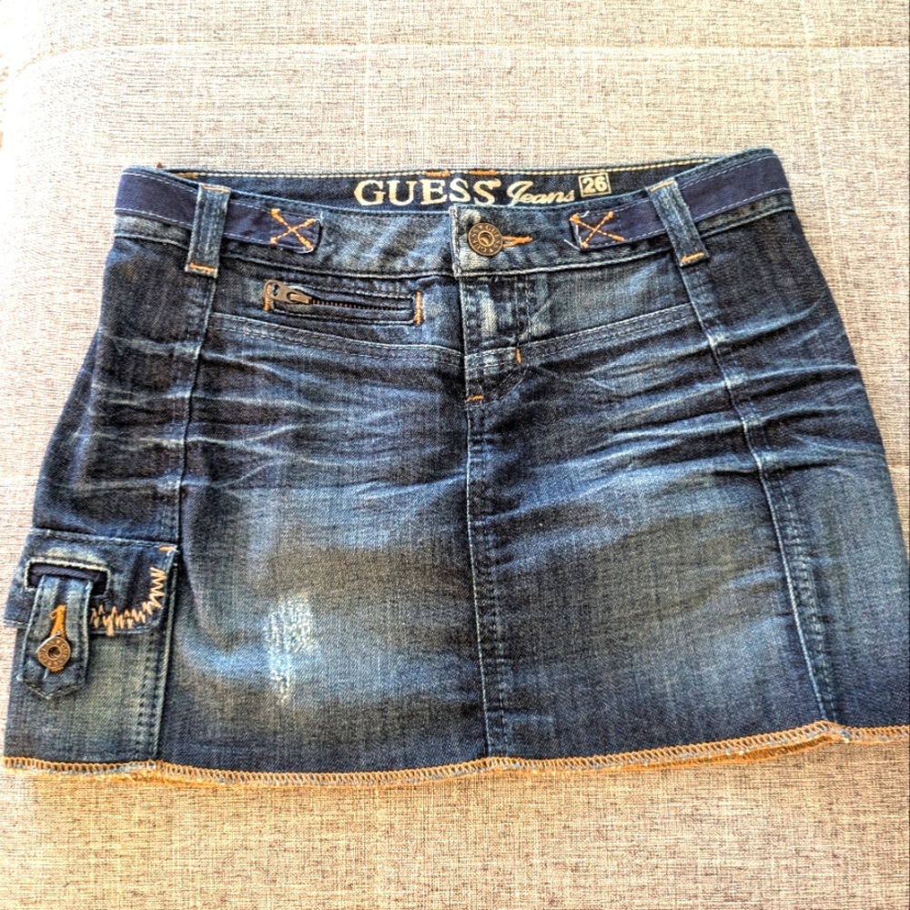 Guess Mini Jeans Skirt